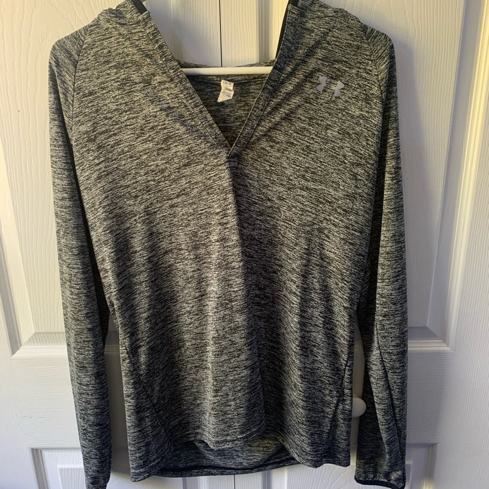 Heathered Grey Under Armour Top